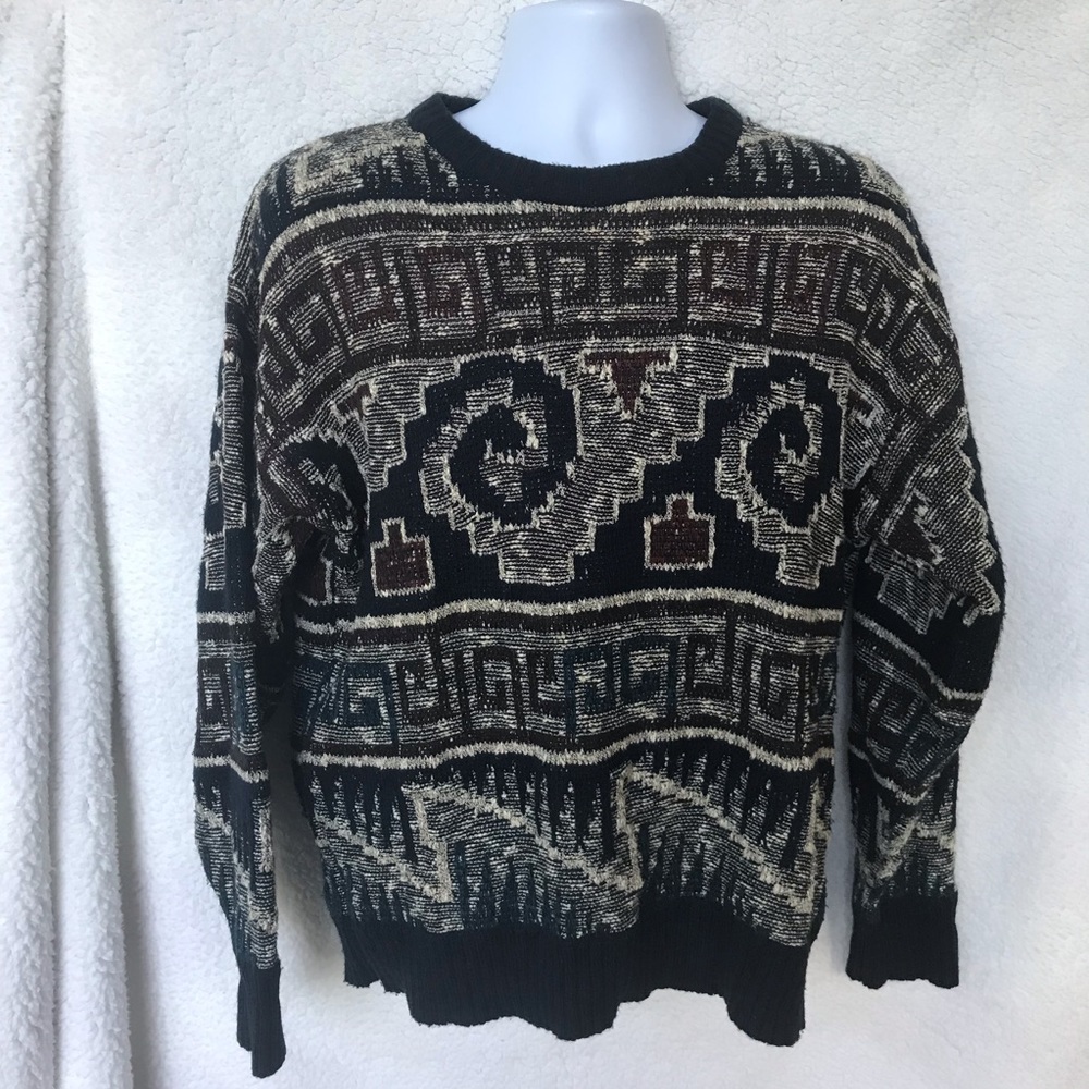 Method knitted sweater